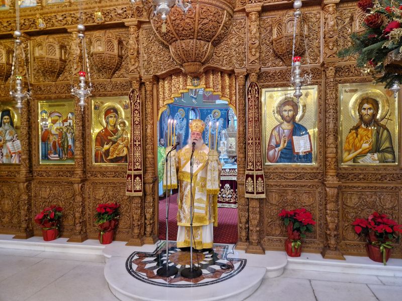 Πρωτοχρονιά στην Ιερά Μητρόπολη Δράμας